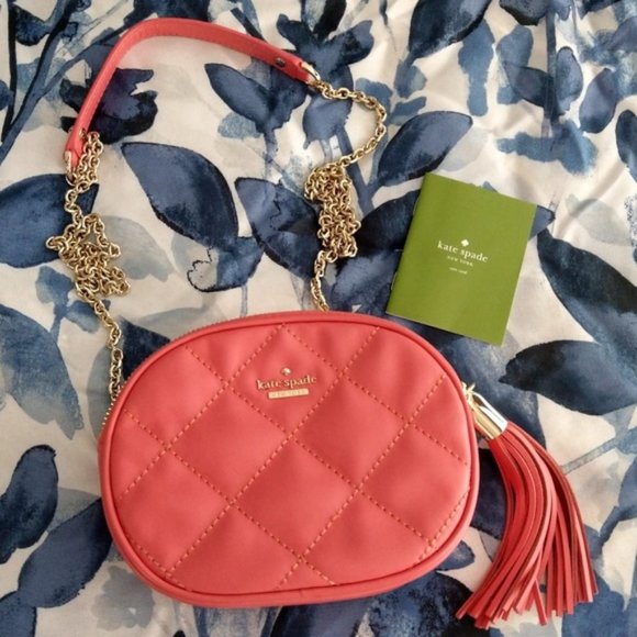 Kate Spade Quilted Leather Emerson Place Tinley - Picture 1 of 10